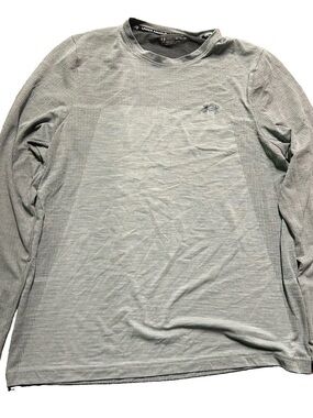 Men’s Under Armour Grey Long Sleeve Fitted Shirt Size XL